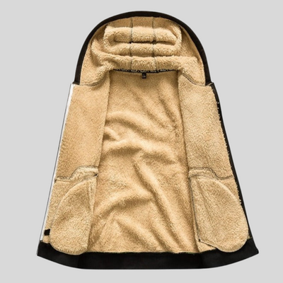 Montiqeu - Manteau d’Hiver en Laine pour Hommes, Élégant et Chaleureux pour les Jours Froids