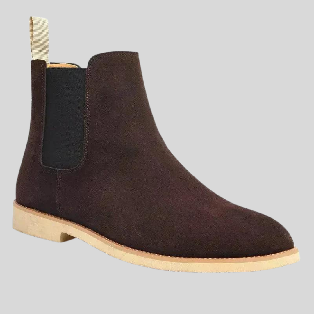 Montiqeu - Mocassins de luxe en daim pour hommes
