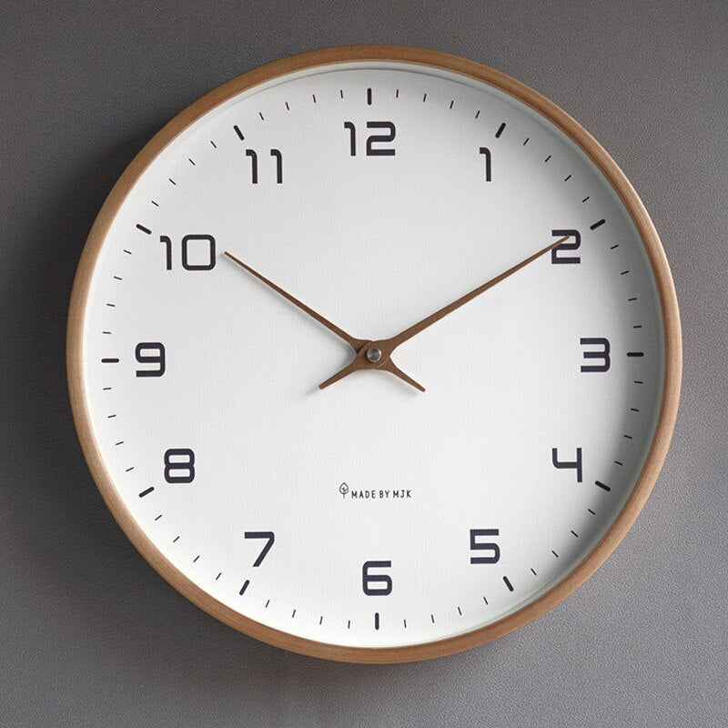Montiqeu - Horloge murale bois scandinave