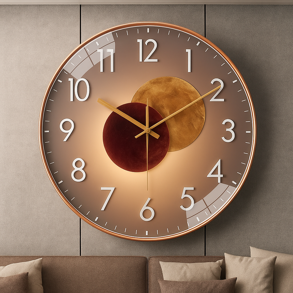 Montiqeu - Horloge murale silencieuse design