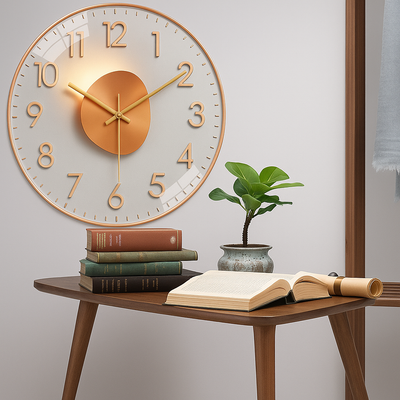Montiqeu - Horloge murale silencieuse design