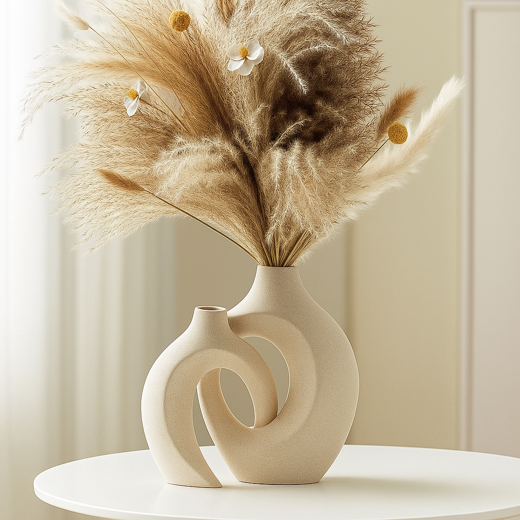 Montiqeu - set de vases décoratifs en céramique