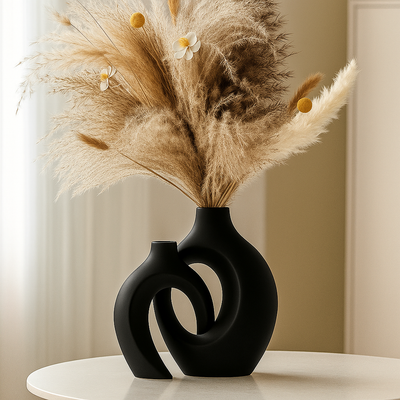 Montiqeu - set de vases décoratifs en céramique