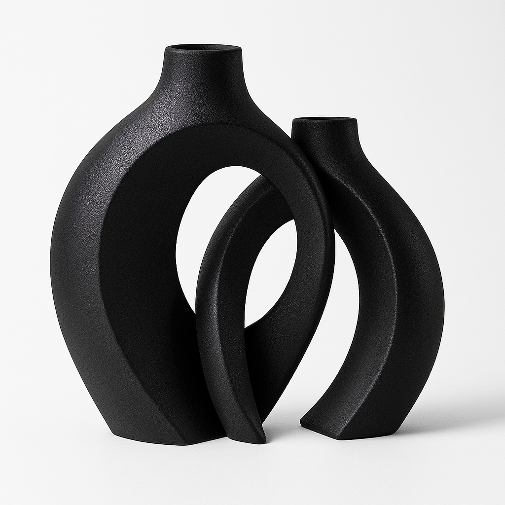 Montiqeu - set de vases décoratifs en céramique