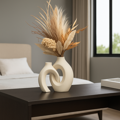 Montiqeu - set de vases décoratifs en céramique
