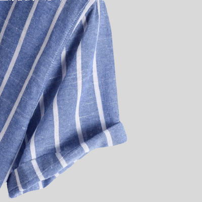 Montiqeu - Polo Rayé en Coton Bio pour Hommes - Élégant et Confortable