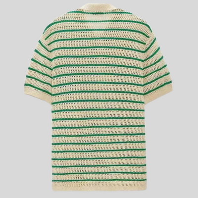 Montiqeu - Chemise Tricotée à Boutons pour Hommes - Élégante et Respirante