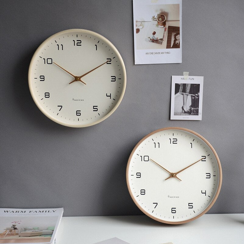 Montiqeu - Horloge murale bois scandinave