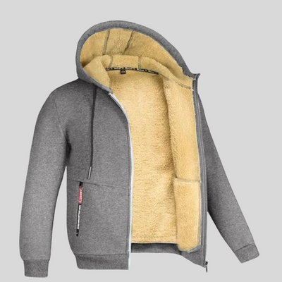 Montiqeu - Manteau d’Hiver en Laine pour Hommes, Élégant et Chaleureux pour les Jours Froids