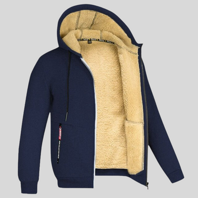 Montiqeu - Manteau d’Hiver en Laine pour Hommes, Élégant et Chaleureux pour les Jours Froids