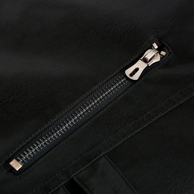 Montiqeu - Veste en Cuir de Luxe pour Hommes - Intemporelle et Chaleureuse