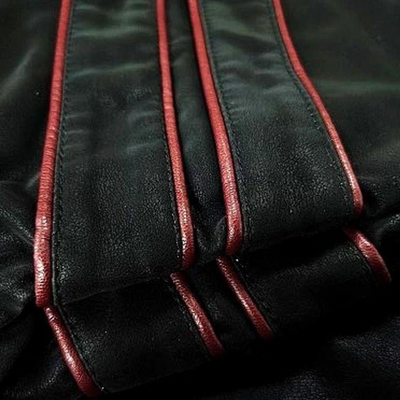 Montiqeu - Veste en Cuir de Luxe pour Hommes - Intemporelle et Chaleureuse