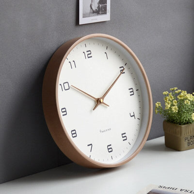 Montiqeu - Horloge murale bois scandinave