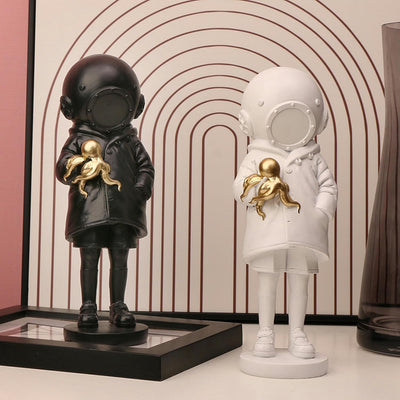 Montiqeu – Statue décorative résine style artistique