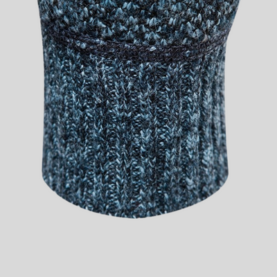 Montiqeu - Pull en Laine de Luxe pour Hommes avec Fermeture Éclair, Idéal pour les Jours Froids
