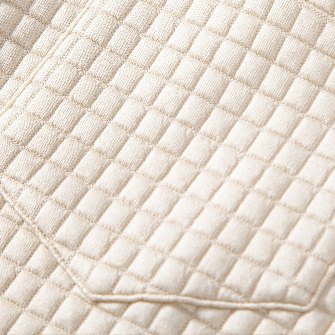 Montiqeu - Polo Waffle avec Poches pour Hommes - Élégant et Fonctionnel