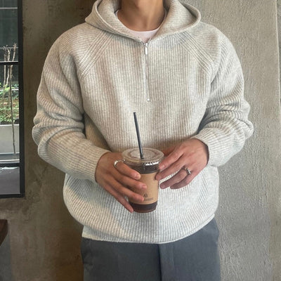 Montiqeu - Hoodie Demi-Zip