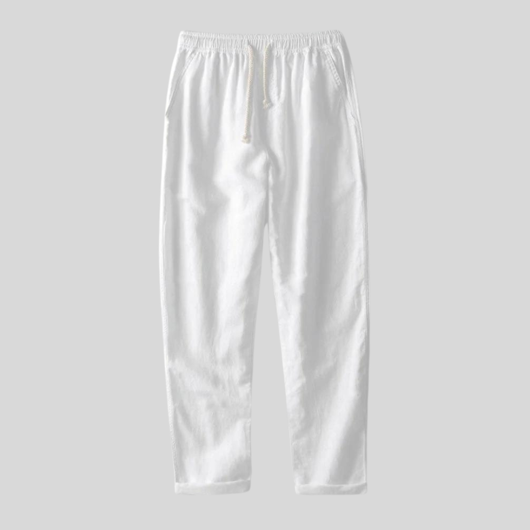 Montiqeu - Ensemble en Lin de Luxe pour Hommes - Respirant et Élégant pour l'Été