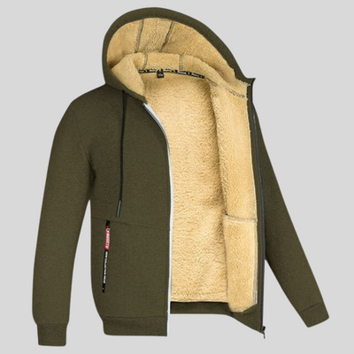 Montiqeu - Manteau d’Hiver en Laine pour Hommes, Élégant et Chaleureux pour les Jours Froids