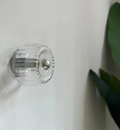 Montiqeu – Applique murale design verre et métal