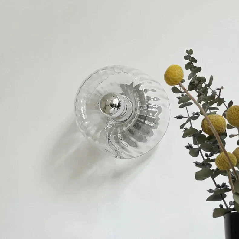 Montiqeu – Applique murale design verre et métal