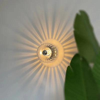Montiqeu – Applique murale design verre et métal