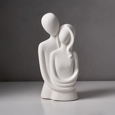 Montiqeu - sculpture en céramique amour éternel