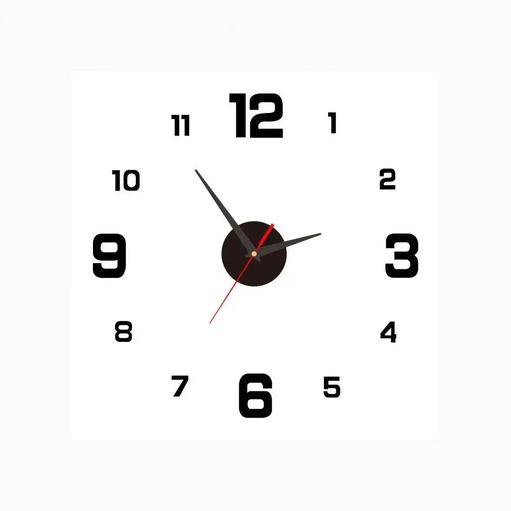 Montiqeu - Horloge murale silencieuse design