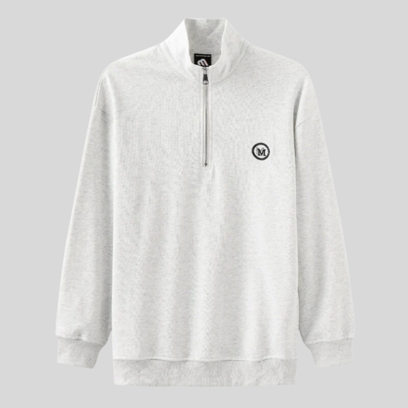 Montiqeu - Pull Zippé en Coton Bio